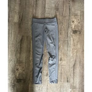 Under Armour HeatGear Compression Leggings‎ Mens Medium Gray Athletic Tights